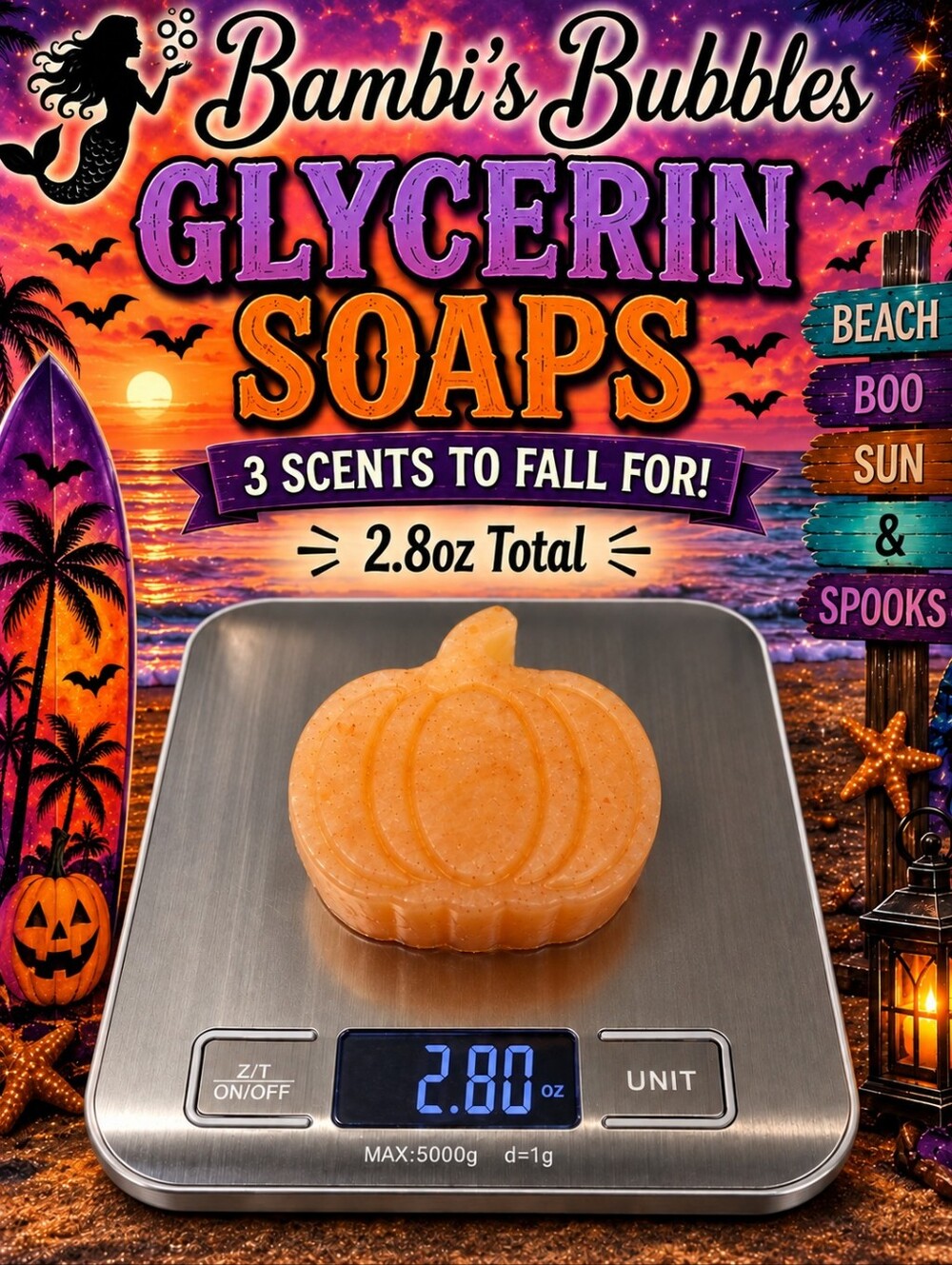 Low Stock! Hand Crafted Glycerin Pumpkin Spice Blends 2.8oz - Picture 2 of 7